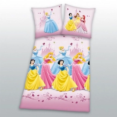 Dekbedovertrek Princesses of Disney Katoen