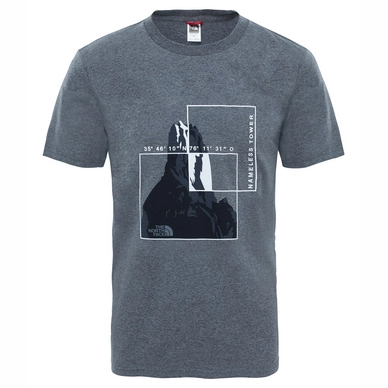 T-Shirt The North Face Men Flash TNF Medium Grey Heather