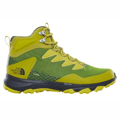 Wandelschoen The North Face Men Utra Fastpack III Mid GTX Citronelle Green Zinc Grey