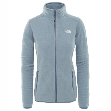 Vest The North Face Women 100 Glacier Full Zip Grisaille Grey