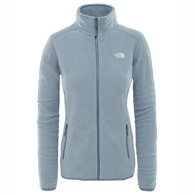 Fleece The North Face Women 100 Glacier Full Zip Grisaille Grey