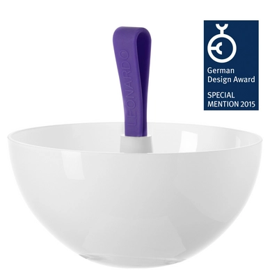 Serveerschaal Leonardo Nico 22 White Violet