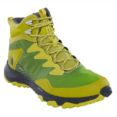 Wandelschoen The North Face Men Utra Fastpack III Mid GTX Citronelle Green Zinc Grey