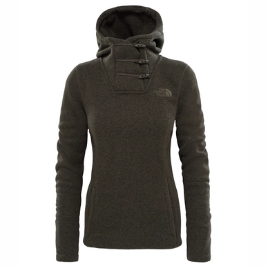 Vest The North Face Women Crescent Hoodie New Taupe Green Heather