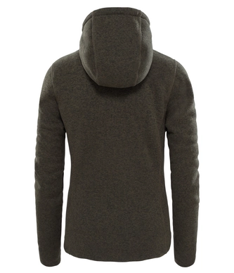 Vest The North Face Women Crescent Hoodie New Taupe Green Heather