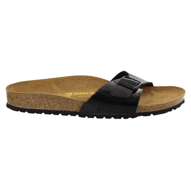 Sandales Birkenstock Femme Madrid BF Black Lack Narrow