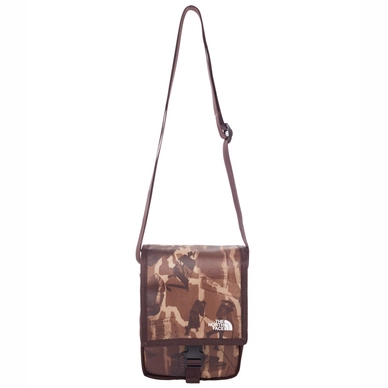 Shoulder Bag The North Face Bardu Bag Brown Print