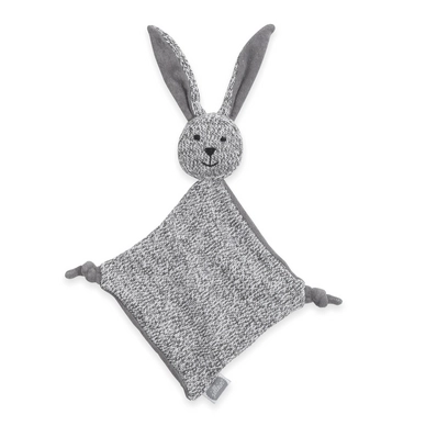 Knuffeldoekje Jollein Stonewashed Knit Bunny Grey