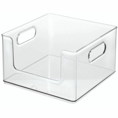Voorraadkast Opbergbox Stapelbaar iDesign The Home Edit Transparant (25 x 25 cm)