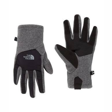 Gloves The North Face Women Denali Etip TNF Medium Grey Heather TNF Black