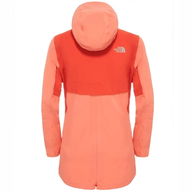 Jas The North Face W Mira Jacket Radiant Orange Fiery Red