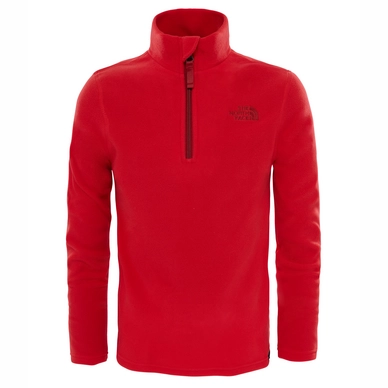 Pullover The North Face Youth Glacier Zip (Recycled) High Risky Red Kinder