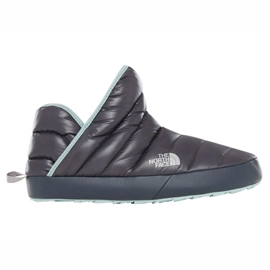 Snowboot The North Face Women Thermoball Traction Bootie Shiny Black Pearl Blue Haze