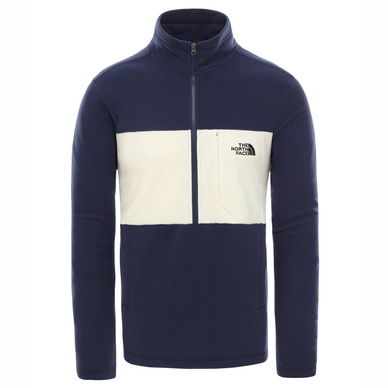 Trui The North Face Men Blocked 1/4 Zip Montague Blue Vintage White