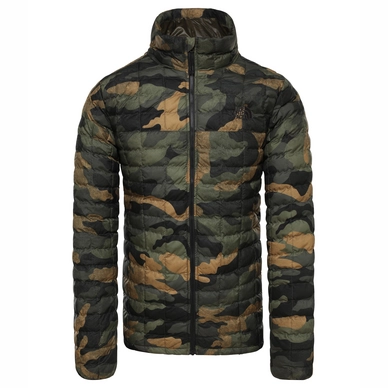 Jacke The North Face Thermoball Eco Jacket Burnt Olive Green Waxed Camo Print Herren