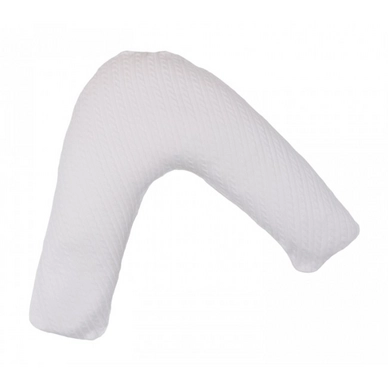 Voedingskussenhoes Jollein Cable White