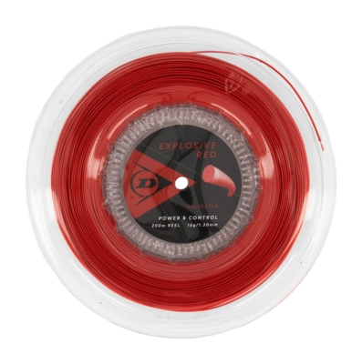 Tennissnaar Dunlop Explosive Red 16G Red 1.3mm/200m