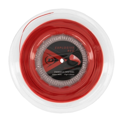 Tennissaite Dunlop Explosive Red 17G Red 1,25 mm/200 m