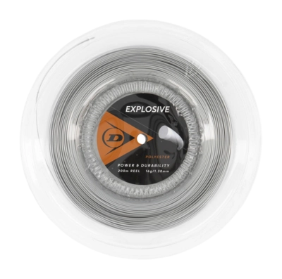 Tennis String Dunlop Explosive 16G Silver 1.3mm/200m