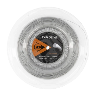 Cordage de Tennis Dunlop Explosive 17G Argent 1,25mm/200m