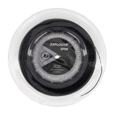 Tennissnaar Dunlop Explosive Spin 17G Black 1.25mm/200m