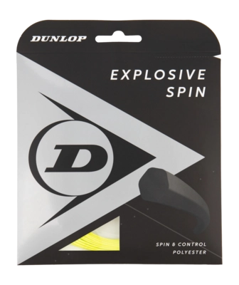 Tennissnaar Dunlop Explosive Spin 16G Yellow 1.3mm/12m