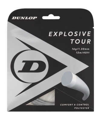 Tennis String Dunlop Explosive Tour 17G Silver 1.25mm/12m