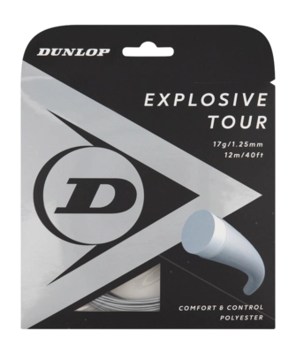 Tennissaite Dunlop Explosive Tour 16G Silver 1,3 mm/12 m