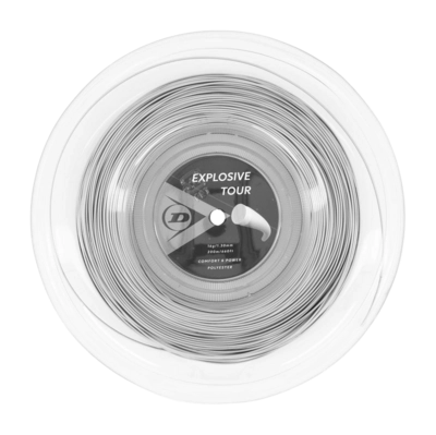 Tennissnaar Dunlop Explosive Tour 17G Silver 1.25mm/200m
