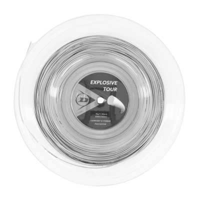 Cordage de Tennis Dunlop Explosive Tour 18G Argent 1,20mm/200m