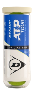 Tennis Ball Dunlop ATP Tour 3-Tin (Box 24x3) 2025