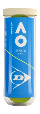 Tennisball Dunlop Australian Open 3-Tin (Dose 24x3) 2025