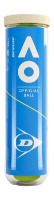Tennisball Dunlop Australian Open 4-Tin (Dose 18x4) 2025