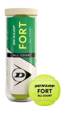 Tennis Ball Dunlop Fort All Court TS 3-Tin (Box 24x3) 2025