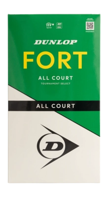 Tennis Ball Dunlop Fort All Court TS Cartonette 2025 (2x 4-Pet)