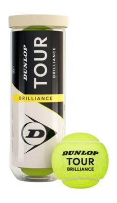 Tennisball Dunlop Tour Brilliance 3-Tin (Dose 24x3) 2025