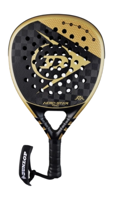 Padel Racket Dunlop Padel 23 Aerostar Pro Black Gold