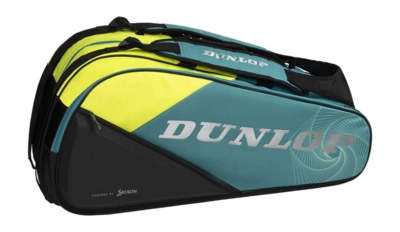 Tennistasche Dunlop SX-Performance 12 Racket Teal Black Yellow