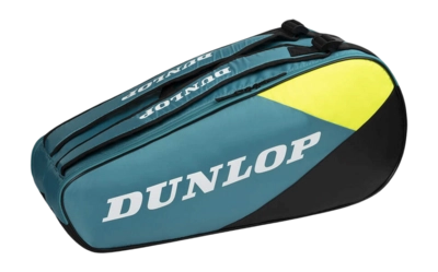 Tennis Bags Dunlop SX-Club 6 Racket Teal Black Yellow