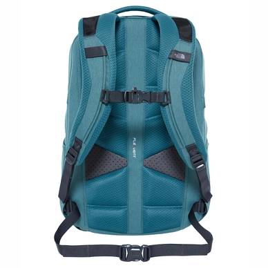 Rugzak The North Face Borealis Dark Stripe Spruce Silver Pine Green Leather