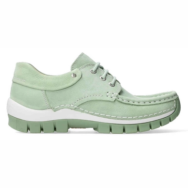 Chaussures à Lacets Wolky Femme Fly Antique nubuck Light Green