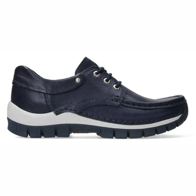 Chaussures à Lacets Wolky Femme Fly Velvet leather Denim