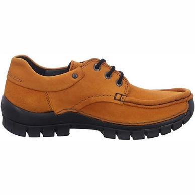 Chaussure à Lacets Wolky Women Fly Winter Oiled Nubuck Ocre