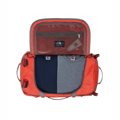 Reistas The North Face Base Camp Duffel Acrylic Orange Falcon Brown Small