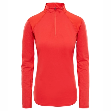 Longsleeve The North Face Women Motivation 1/4 Zip Juicy Red