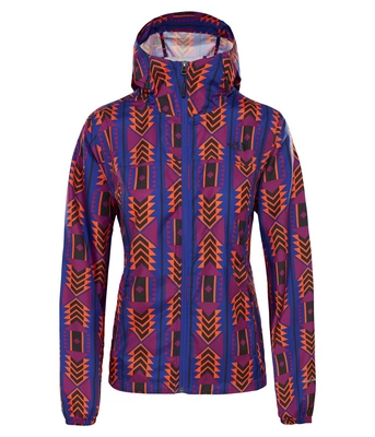 Jas The North Face Women Printed Cyclone Aztec Blue 1992 Rage Prnt