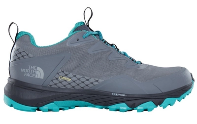 Wandelschoen The North Face Women Ultra Fastpack III GTX Zinc Grey Porcelain Green