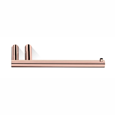 Toilet Roll Holder Decor Walther Mikado Single Rose Gold