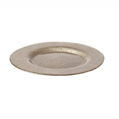 Bord Leonardo Como Plate 28 Argento (4-delig)