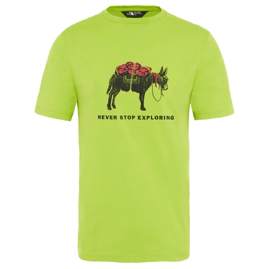 T-Shirt The North Face Mens Tansa Lime Green